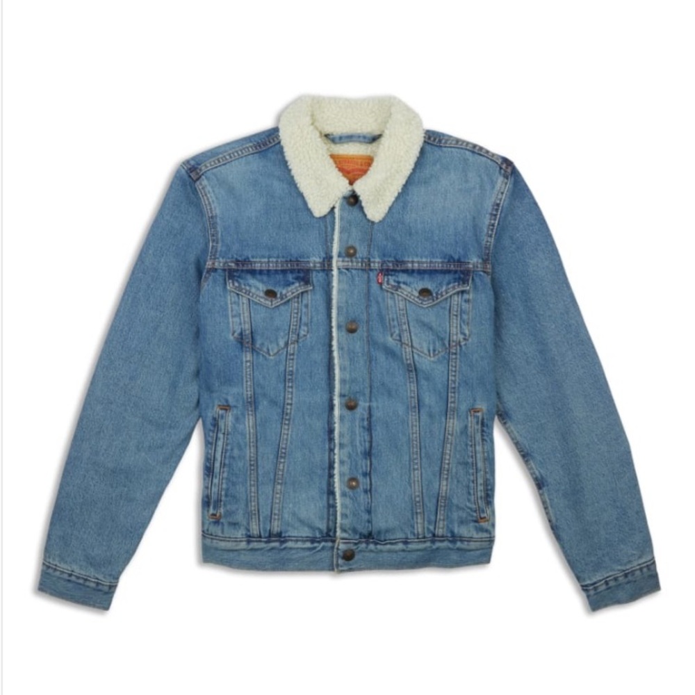 Levi Sherpa Jean jacket.